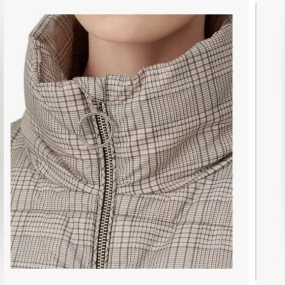 Slate & Willow plaid puffer - Picture 5 of 6